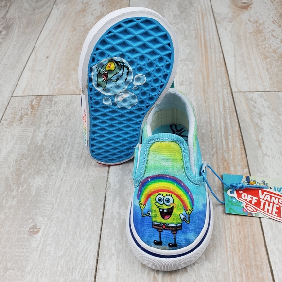 Vans X SpongeBob Slip On Velcro Imaginaaat… - Picture 10 of 13